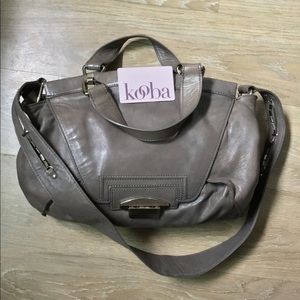 Gray Kooba ‘Leonard’ hobo shoulder handbag